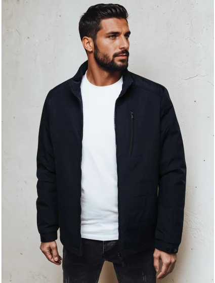FashionStreet pánska tmavomodrá prechodná bunda TX4987