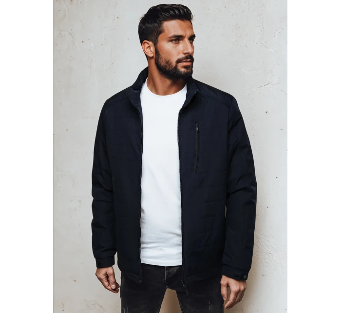 FashionStreet pánska tmavomodrá prechodná bunda TX4987