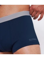 Pánske boxerky GO ABC 2.0 Hipster 2P - MODRÁ - modrá 00RA - SLOGGI