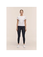 Dámske tričko CASALL Defined Rib Tee, biela farba