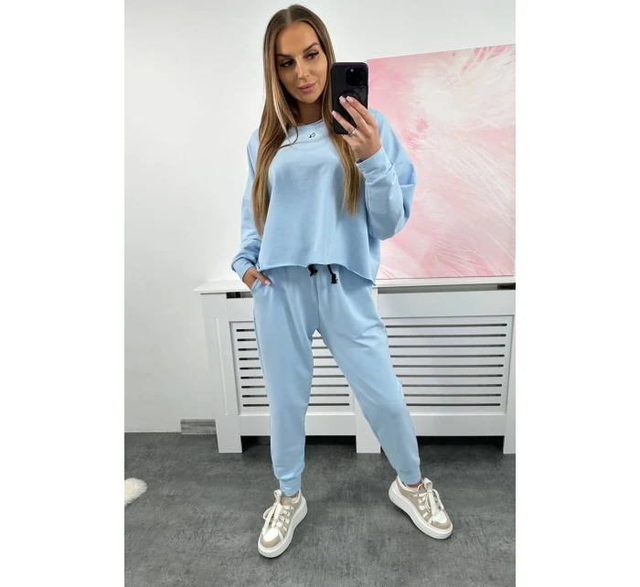 Set 2dílná mikina + kalhoty modrý Set 2dílná mikina + kalhoty modrý