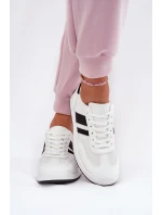 Dámské Tenisky Z Eko Semiše Bílé model 21691096 - Boto