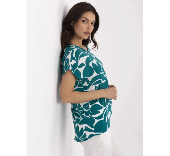 Bluzka model 21057801 ciemny zielony - FPrice