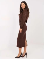 Spódnica PM SD model 21787940 brązowy - FPrice