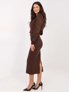 Spódnica PM SD model 21787940 brązowy - FPrice