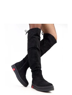 Dámské vysoké kozačky Černá model 21774591 - Inello