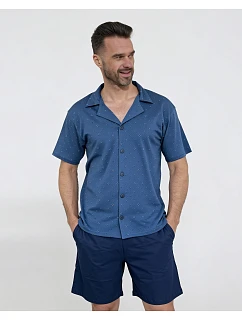 Pyžamo Cornette 2000/01 kr/r M–2XL s rozopínaním
