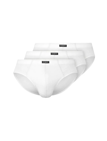 Pánske slipy 1446 Basic 3 pack white - HENDERSON
