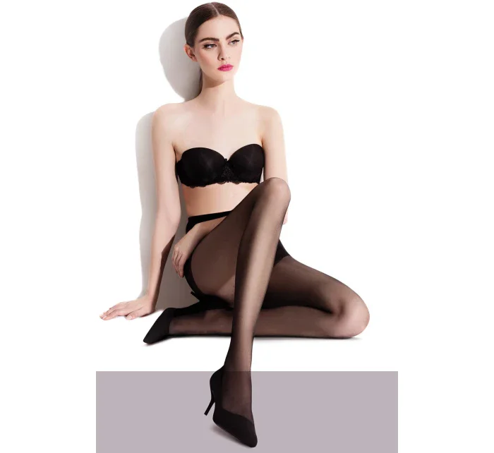 Fiore Lili 20 den kolor:black