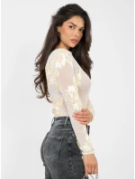 Bluzka IT BZ model 21895855 jasny beżowy - FPrice Bluzka IT BZ model 21895855 jasny beżowy - FPrice