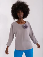 Blúzka LK BZ 506560.14P sivá