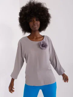 Blúzka LK BZ 506560.14P sivá