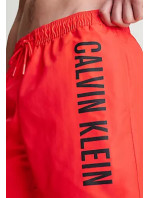 Pánske plavky Tkaný spodný diel plaviek MEDIUM DRAWSTRING KM0KM01004XM9 - Calvin Klein