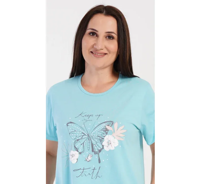 Dámske šaty s krátkym rukávom Butterfly Dámske šaty s krátkym rukávom Butterfly