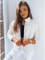 FIORELLA dámska bunda biela FashionStreet TY3564 FIORELLA dámska bunda biela FashionStreet TY3564