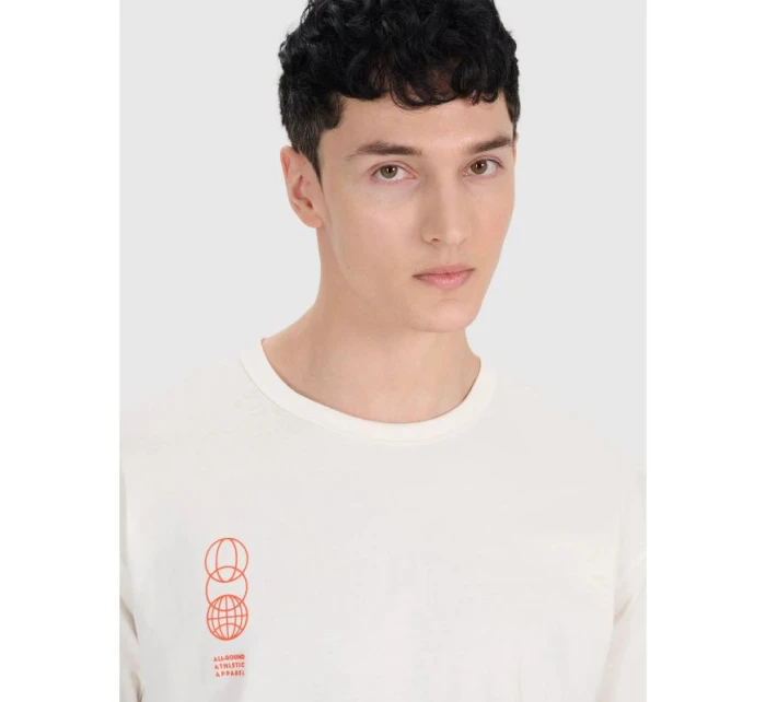 Pánske nadrozmerné tričko s potlačou 4F 4FRSS25TTSHM2652-11S pánske Pánske nadrozmerné tričko s potlačou 4F 4FRSS25TTSHM2652-11S pánske