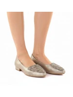 Dámske zlaté poltopánky M.Daszyński SA201A-2 Dámske zlaté poltopánky M.Daszyński SA201A-2