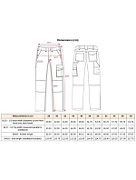 795 Pracovní kalhoty s black model 22514288 - WK 795 Pracovní kalhoty s black model 22514288 - WK
