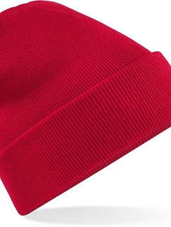 B Pletená čepice  53.0 classic red model 22432973 - Beechfield
