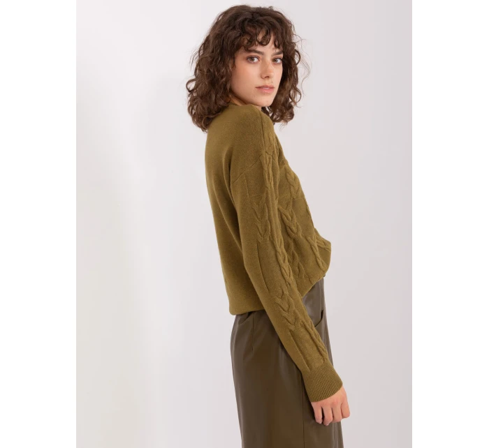 Sweter AT SW model 19014815 khaki - FPrice