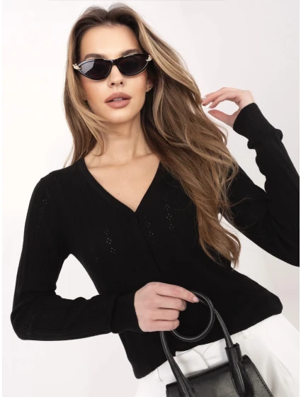 Jumper D90186AK90993A čierny Jumper D90186AK90993A čierny