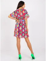 Šaty DHJ SK 9651.51 tmavo ružová