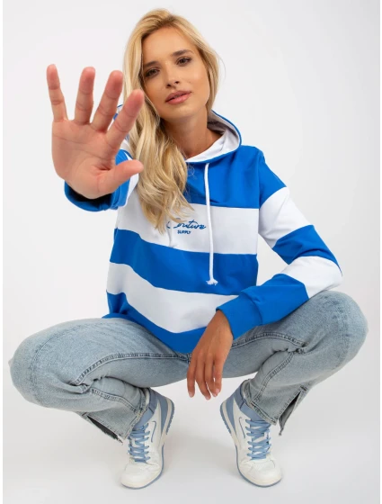 Mikina RV BL 8074.98 biela a modrá Mikina RV BL 8074.98 biela a modrá