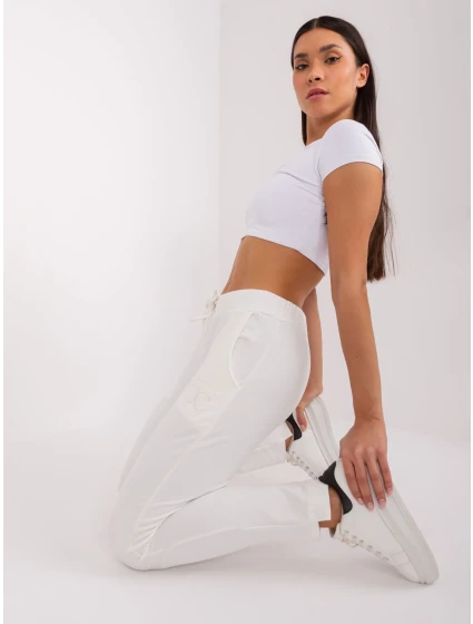 Spodnie dresowe RV DR model 21175310 ecru - FPrice