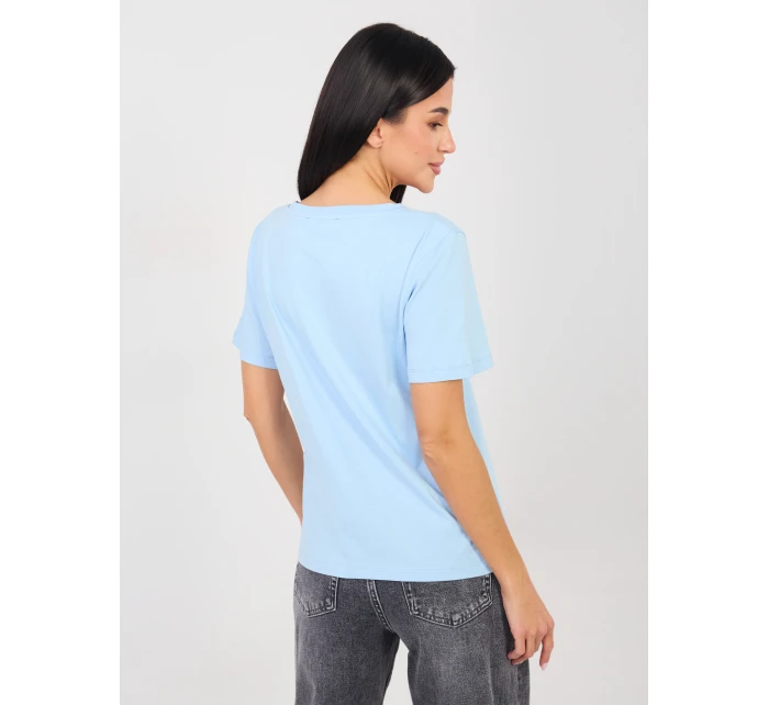 Tričko RV TS A1095.33 svetlo modré