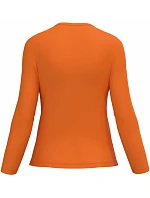 Kariban K 382 Dámske tričko s výstrihom do V a dlhými rukávmi 20.K382 oranžové