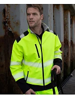 R Bezpečnostní softshellová bunda 30. fluorescent yellow/black model 22429066 - Result