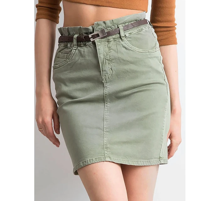 JMP SD sukňa F6678.77P khaki