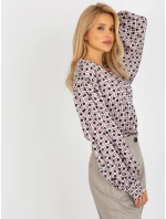 Dámska košeľa LK KS 509017.64 tmavo ružová - FPrice