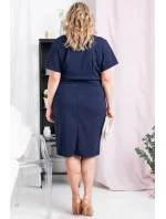 Dámské šaty model 18587035 modré - Karko Dámské šaty model 18587035 modré - Karko