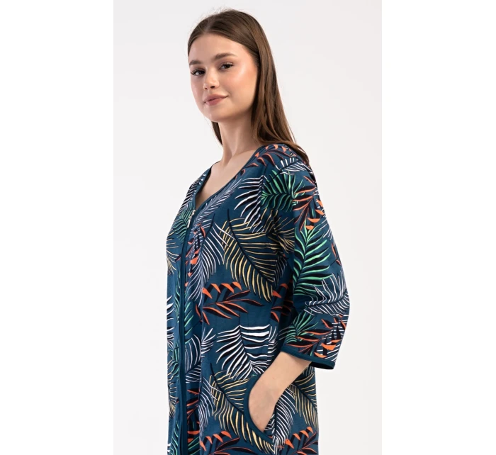 Dámske domáce šaty s trojštvrťovými rukávmi Barbara