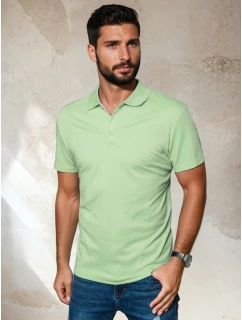 Pánské zelené polo tričko Dstreet model 21967826 - FashionStreet