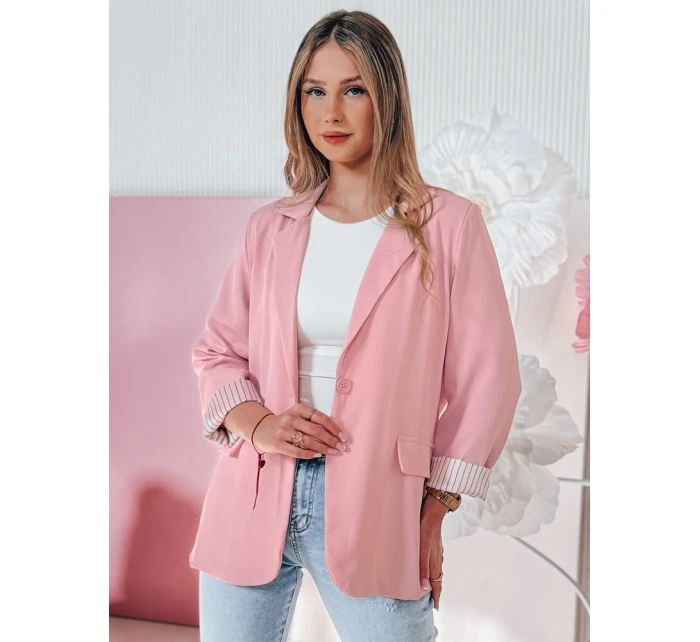 Dámska nadrozmerná bunda RESIDAL pink FashionStreet PY0123