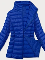 Dámska ľahká prešívaná bunda tmavomodrá (5M706-184)