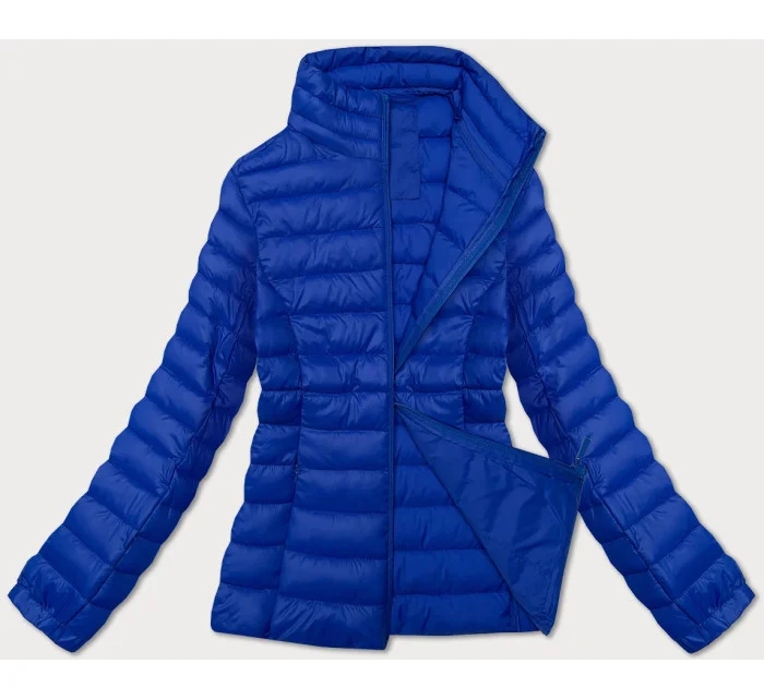 Lehká modrá dámská prošívaná bunda model 20835867 - J.STYLE