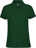 Neutral O 22980 Dámske piqué polo z bio bavlny 77.2280 fľaškovozelená