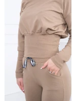 Komplet z camelowy model 19659068 - K-Fashion Komplet z camelowy model 19659068 - K-Fashion