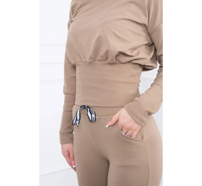 Komplet z camelowy model 19659068 - K-Fashion Komplet z camelowy model 19659068 - K-Fashion