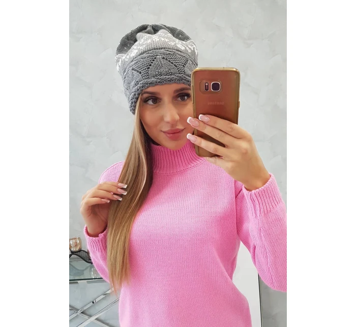 Dámska čiapka Kira K374 svetlo šedá Dámska čiapka Kira K374 svetlo šedá