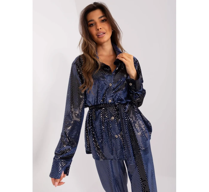 Komplet LK KMPL model 19485225 granatowy - FPrice