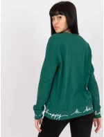 Mikina RV BL 7809.37X tmavo zelená