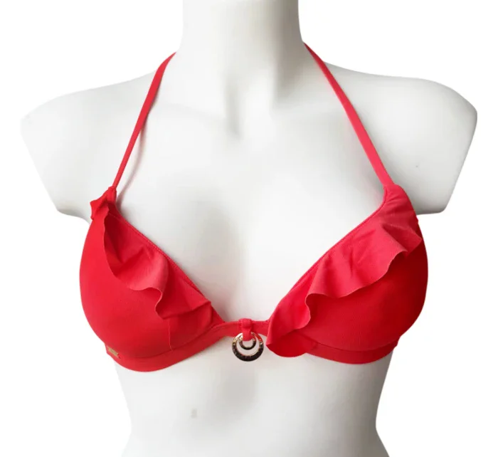 Push-Up vrchný diel plaviek BA122 Červená - Selmark Push-Up vrchný diel plaviek BA122 Červená - Selmark