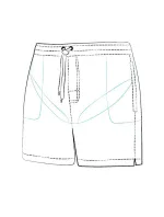 Pánské plavky - šortky Self SM 27 N Travel Shorts S-3XL