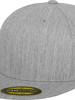 6 panelová kšiltovka Premium 210 Fitted heather grey model 22482488 - Flexfit