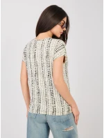 Tričko D12110M02646F light beige Tričko D12110M02646F light beige