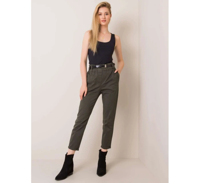 DHJ SP 2312 nohavice.94P tmavá khaki